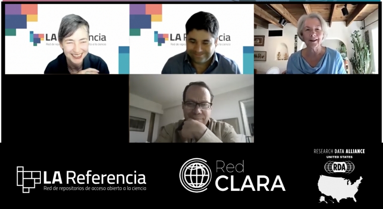 LA Referencia y RedCLARA firman memorando de entendimiento con RDA Estados Unidos